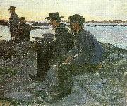 Carl Wilhelmson pa berget oil painting picture wholesale